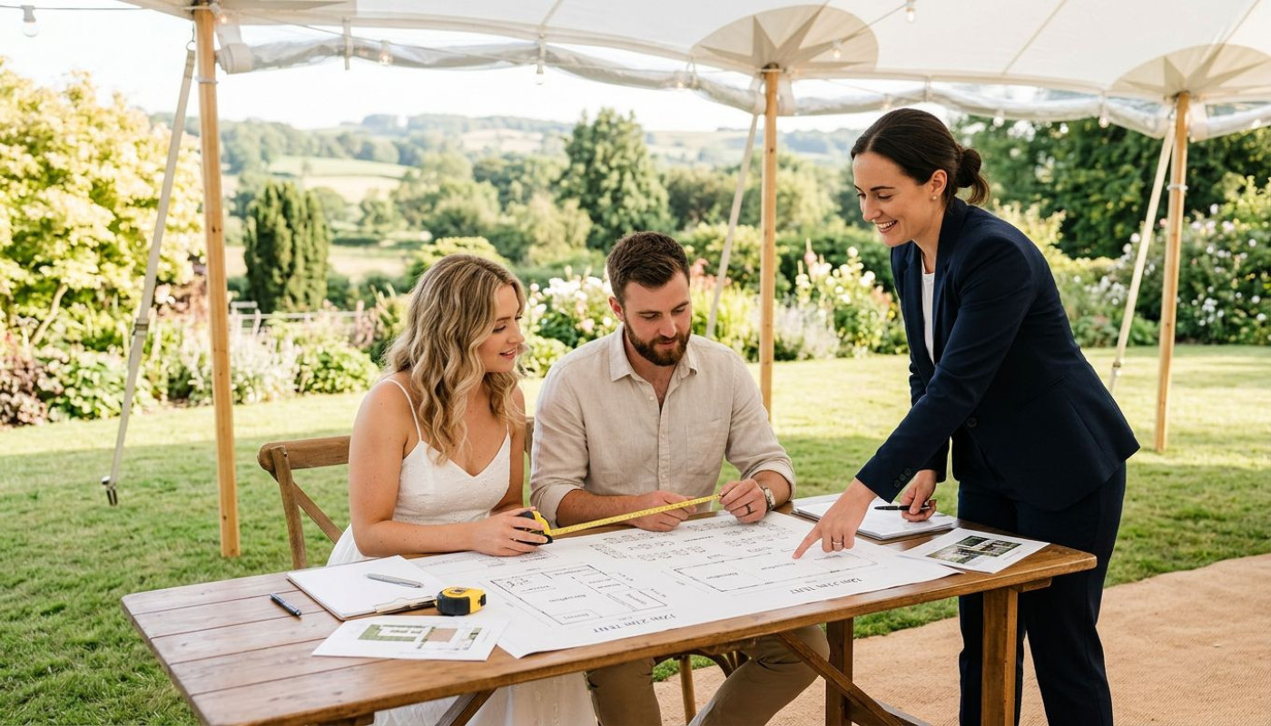 Comment choisir la bonne taille de tente pour votre mariage ?